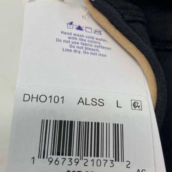 Hanes Originals Ultimate 2-Pack Stretch Cotton Triang ... Color: Deep Glow Black - Picture 6 of 6